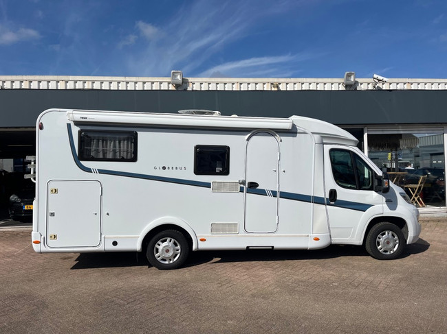 Dethleffs Globebus Levelsysteem Enkele Bedden Airco Cruise Vastgasaansl. foto: 5