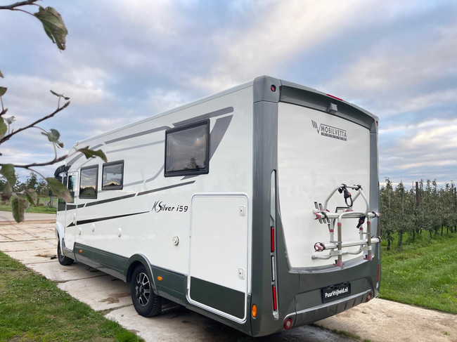 Mobilvetta K-SILVER I-59 Euro 6 Cama Queen + Cama abatible, Aire acondicionado, TV, Portabicicletas foto: 7
