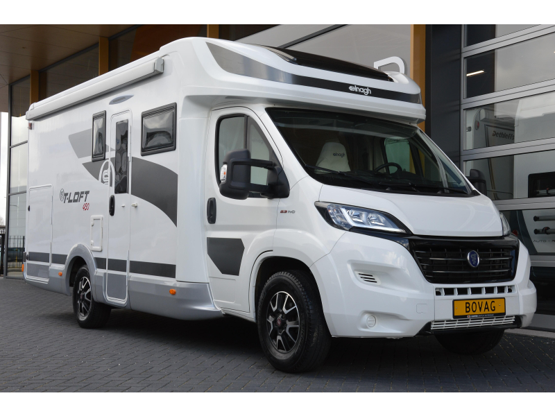 Elnagh T-Loft 450 Querbett und Hubbett Foto: 7