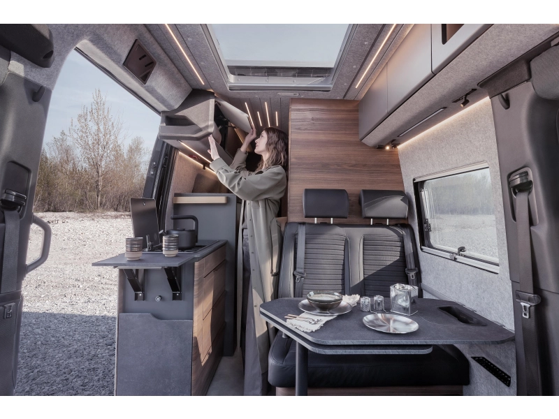 Adria Super-Twin 700 SGX 4x4 - Toit relevable photo : 5