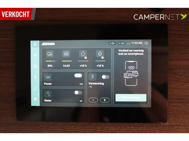 Eriba Car 600 163cv Autom&aacute;tico | &iexcl;Nuevo modelo con techo elevable! | Cabina digital | Calefacci&oacute;n di&eacute;sel | Faros LED | Pantalla multimedia de 10'' foto: 23