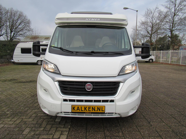Hymer 598 Exsis-T Semi-initegraal Queensbed nieuw model 2016 foto: 2