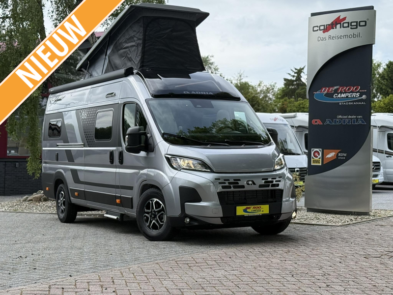 Adria Twin 640 SGX TECHO ELEVABLE + CAMA ELEVABLE