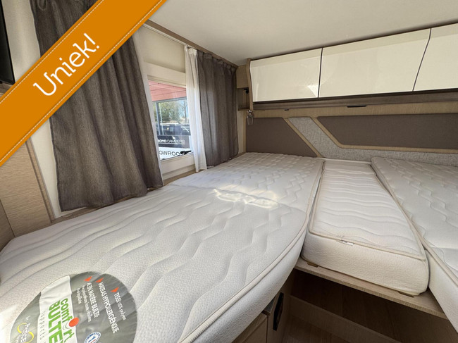 RAPIDO M66 Automaat Enkele Bedden Levelsysteem 2x Airco foto: 20