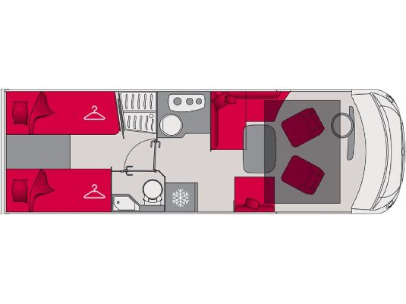 Pilote G 740 GJ Camper, 5-Personen 2027 Foto: 1