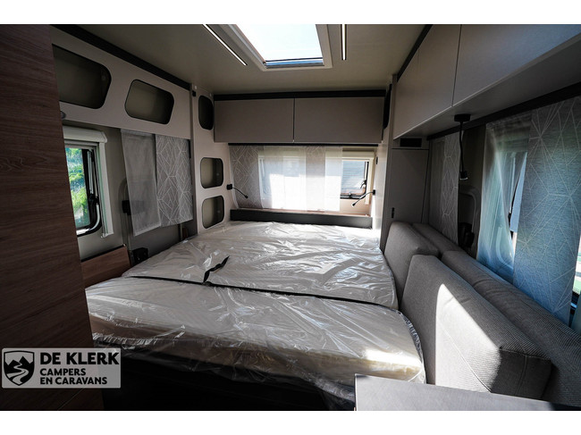 Knaus Yaseo 500 DK Inkoop Korting 5700,- stapelbed indeling foto: 8