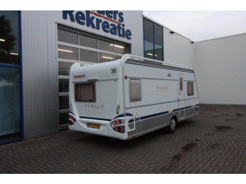 Dethleffs Beduin Emotion 515 DB Mover, Fietsenrek, Luifel  foto: 2