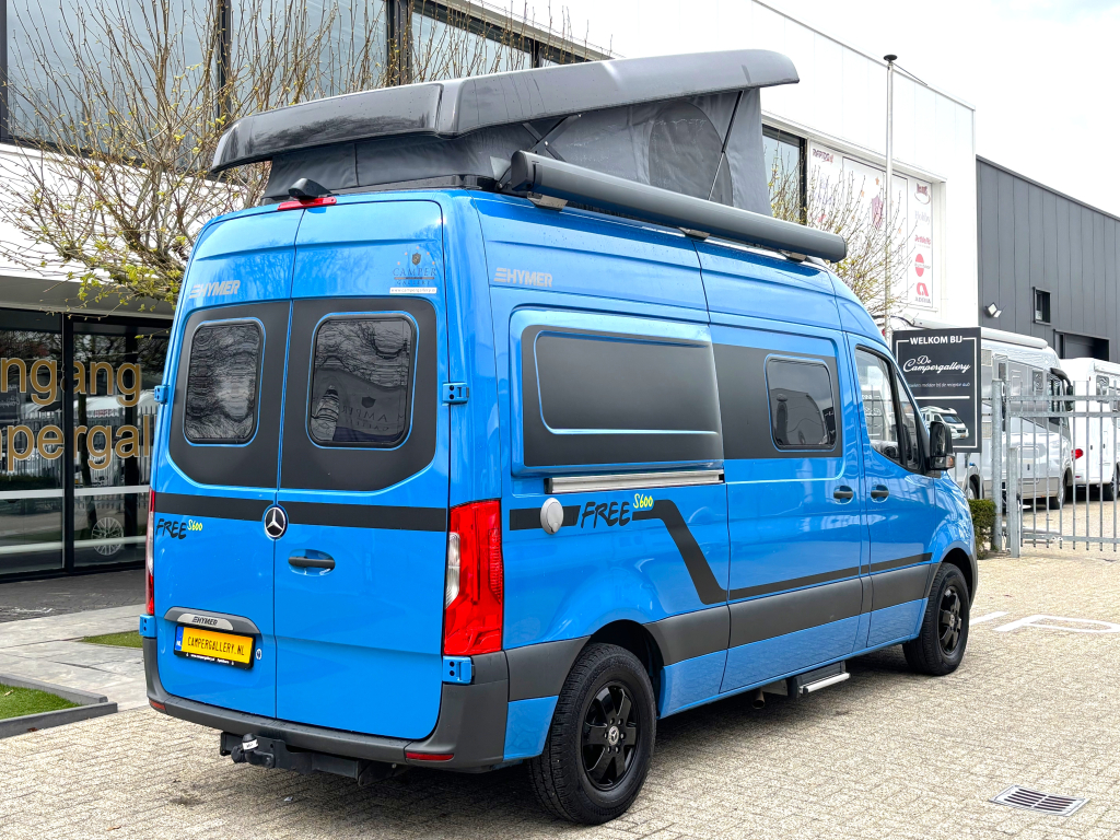 Hymer Free 600 S MERCEDES AUTOMATIK QUERBETT + AUFSTELLDACH 5.99M Foto: 20