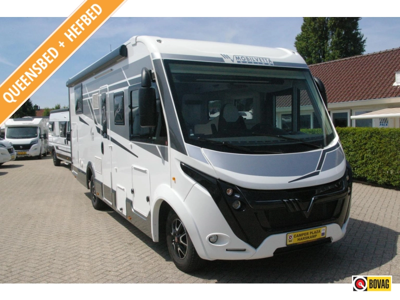 Mobilvetta Kea 90 I Queensbed, Hefbed, Garage 