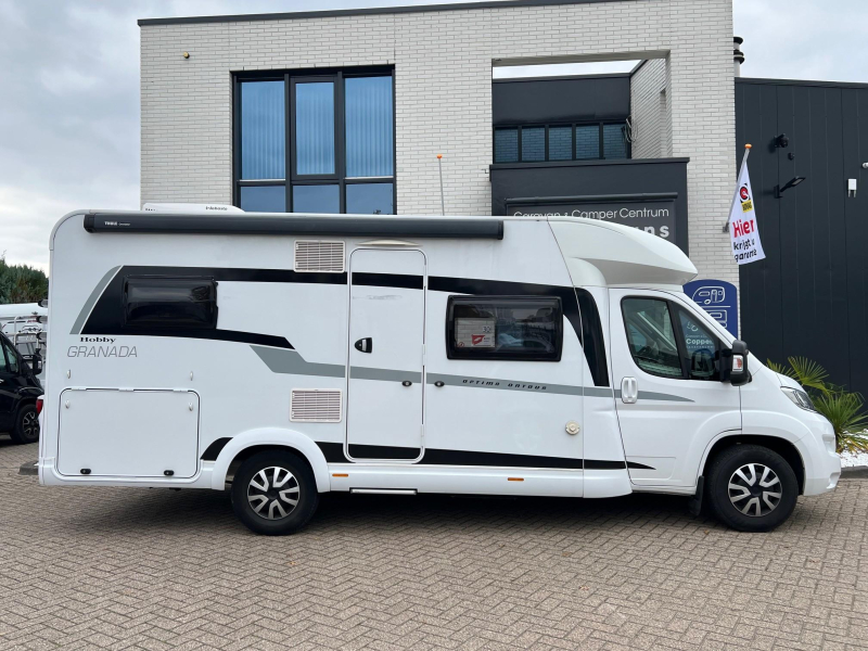 Hobby Optima Ontour 65 HFL fransbed, airco, hefbed  foto: 22