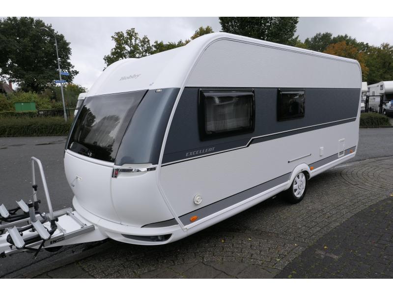 Hobby Excellent 540 FU mover en voortent