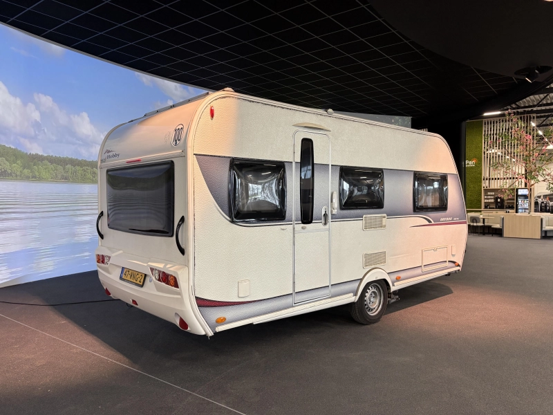 Hobby On Tour 460 HL zonnepaneel / accu  foto: 2