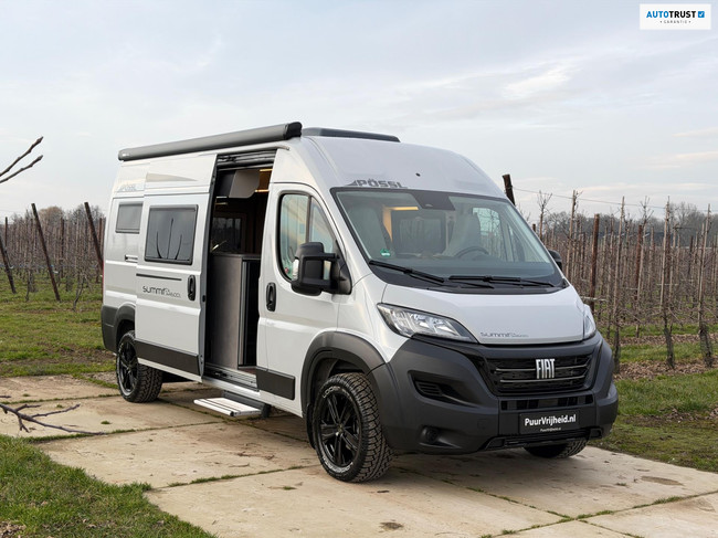 Pössl Summit Shine 600 L Lithium / Solar / Omvormer / 18inch / Uitschuifbaar rek garage / Aangepaste veren / 9-Traps Automaat foto: 0