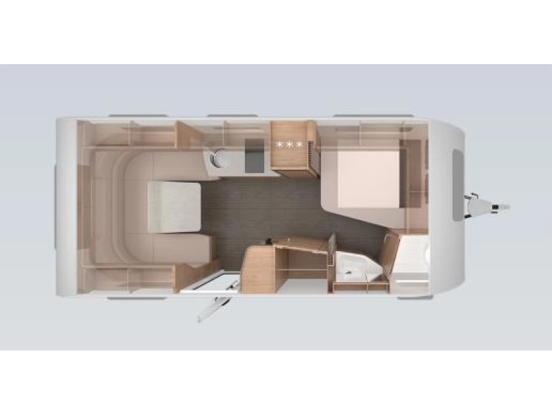 Knaus Sudwind Black Selection 500 FU Frans Bed Vloerverwarmin  foto: 10