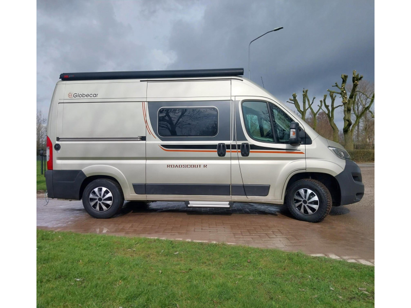 Globecar Roadcamp R met een lengte van 560cm  foto: 4