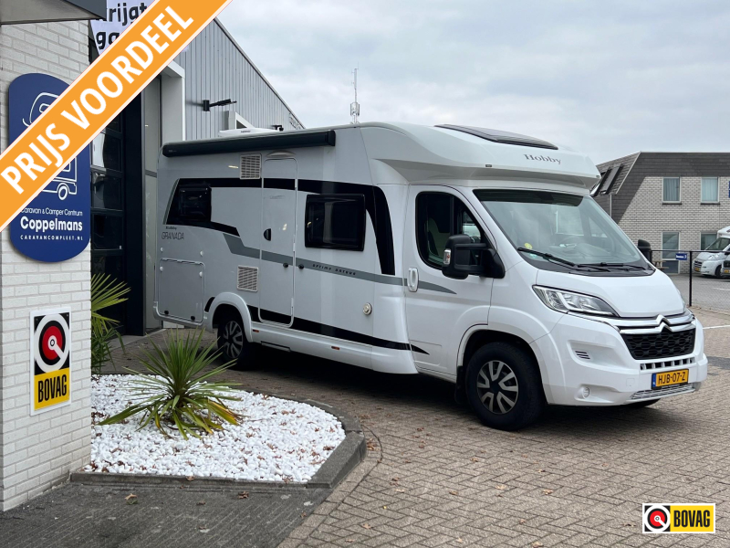 Hobby Optima Ontour 65 HFL fransbed, airco, hefbed  foto: 0