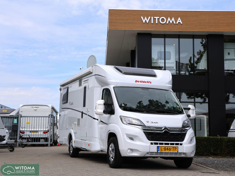 Dethleffs Just 90 T 7052 EB slechts 9.241 km!  foto: 1