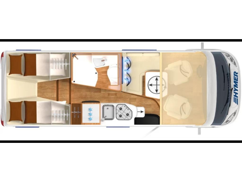 Hymer Exis-i 580 Geen Hefbed - 1e eigenaar  foto: 6