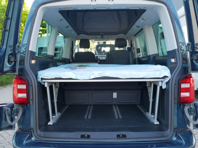 Volkswagen T6 Multivan, DSG Automaat, Buscamper met Easy fit Slaaphefdak!! foto: 11