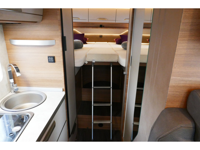 Knaus VAN Ti Vansation 650 MEG 140 PS Euro 6 Fiat Ducato **Einzelbetten/Satelliten-TV/Navi/Kamera/Nur 15.360 km/1. Besitzer/Wie neu Foto: 14