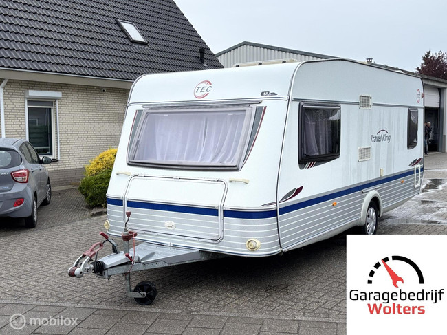 TEC 530 TDF voortent rondzit vastbed L keuken