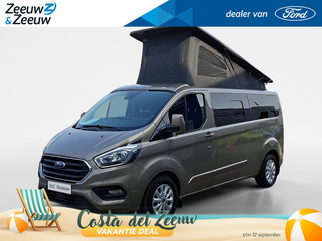 Ford Transit Custom Camper 2.0 TDCI L2H1 Limited | Distributie is vervangen | Camper met 2 slaapplaatsen | Keuken met gootsteen- koelkast- gasfornuis | Zonnescherm | Trekhaak foto: 0