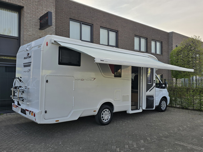 Ford ROLLER TEAM KRONOS 284 P AUTOMAAT 170 PK AIRCO SOLAR LENGTEBEDDEN 1E EIGENAAR DRAAISTOELEN TV + SATELLIET SLECHTS 36.881 KM foto: 4
