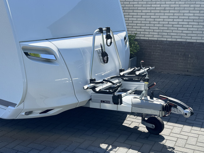 Tabbert Da Vinci 460E ENKELE BEDDEN **Mover/Zakluifel/Fietsendrager/Duo-Control/Vloerverwarming/Compleet/Zeer nette caravan** foto: 8