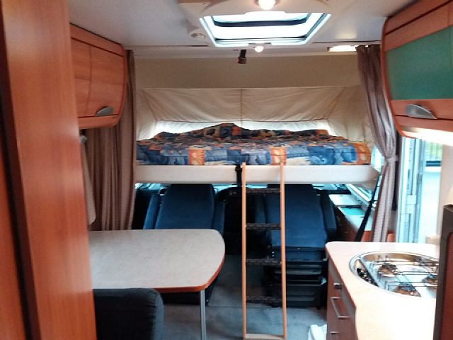 Fiat Hymer B 524 Etagenbett Foto: 8