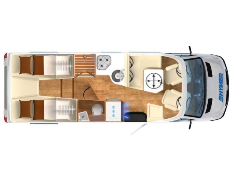 Hymer B-MC T 680 +LEVELSYSTEEM+VELOSLIDE  foto: 21